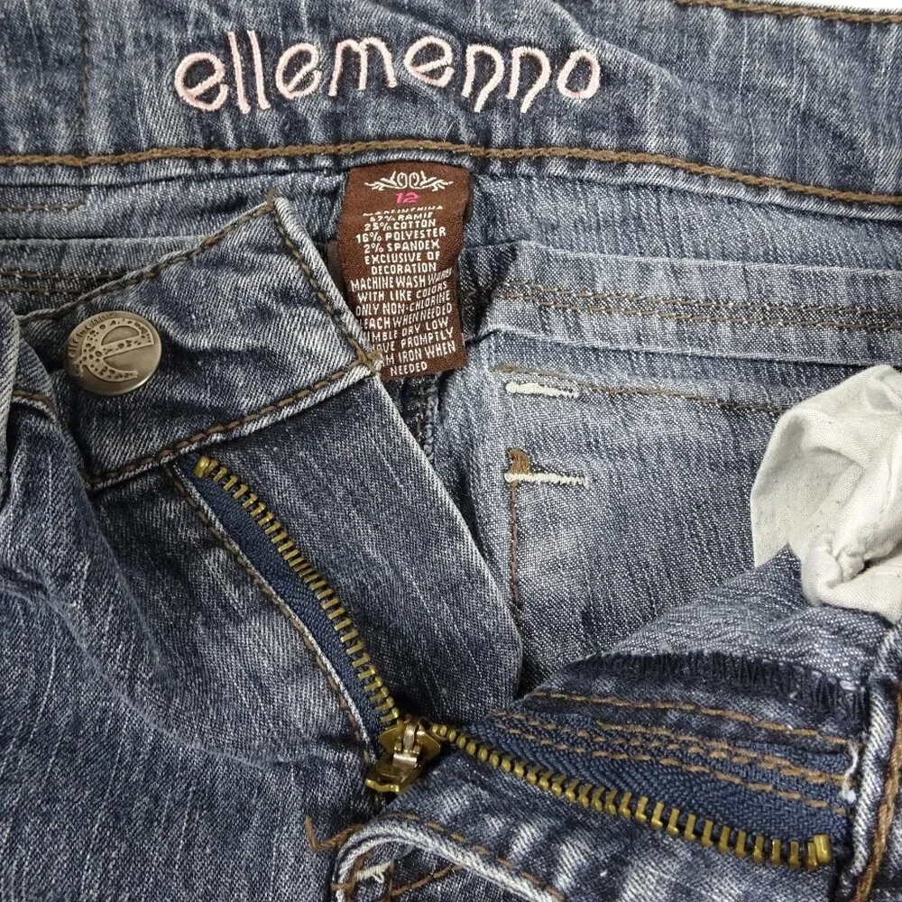 Y2K Ellemenno Girls Youth Jeans Size 12
